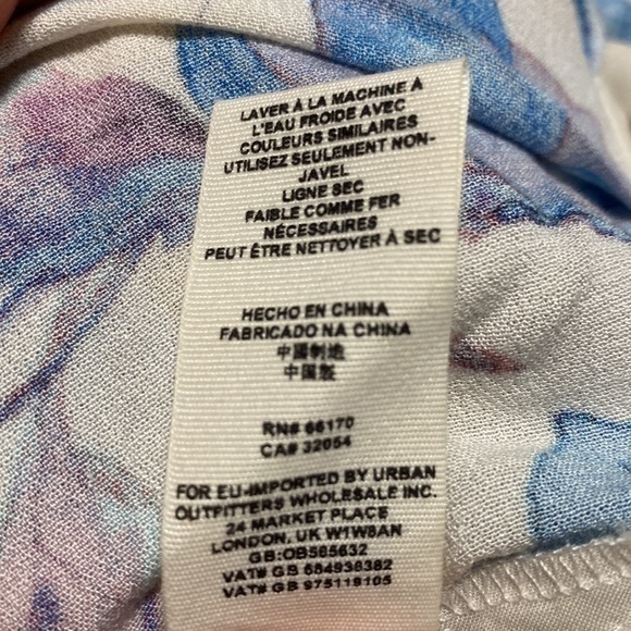 Free People Tegan V-Neck Mini Dress 10 - Picture 10 of 16